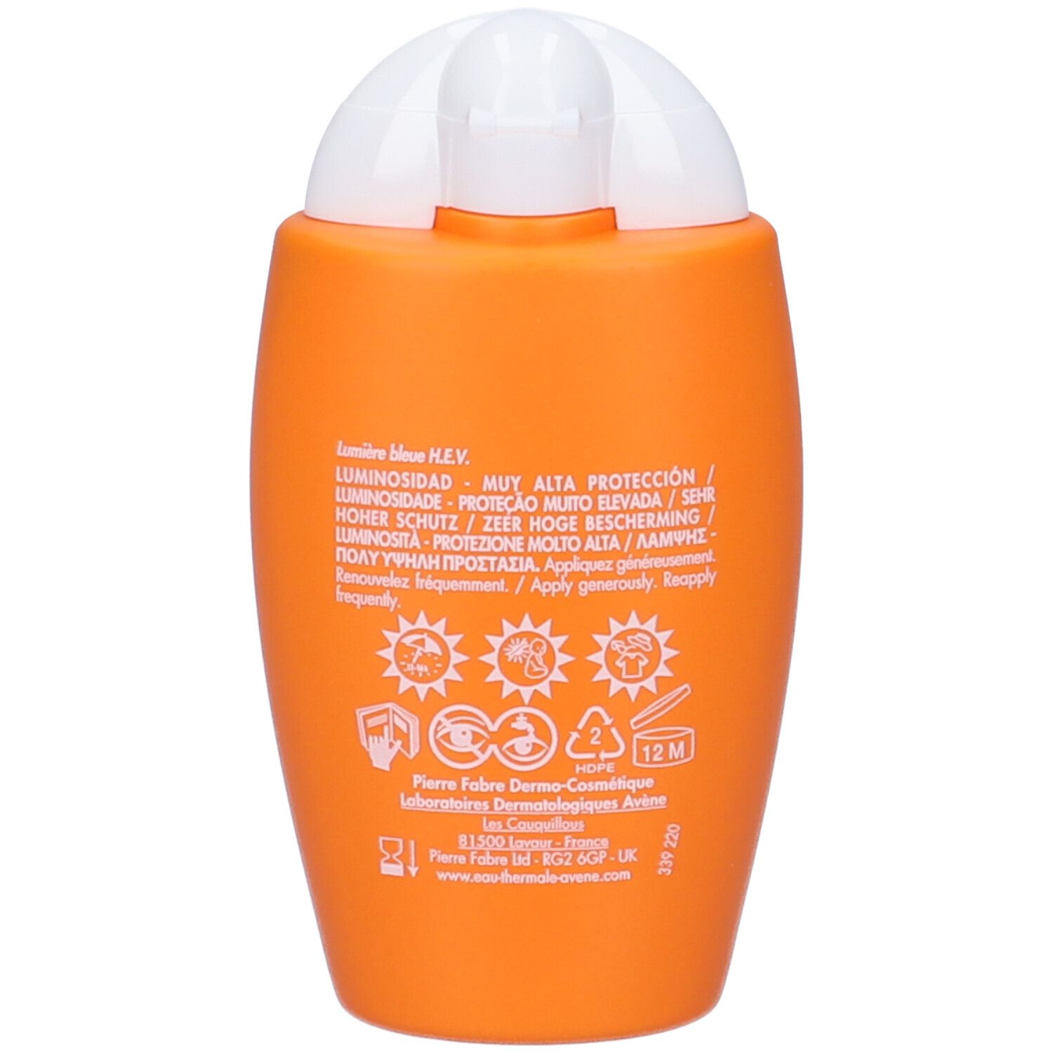 Eau Thermale Avène Ultra Fluid LuminositàSPF50+ 50ml - Illumina la pelle