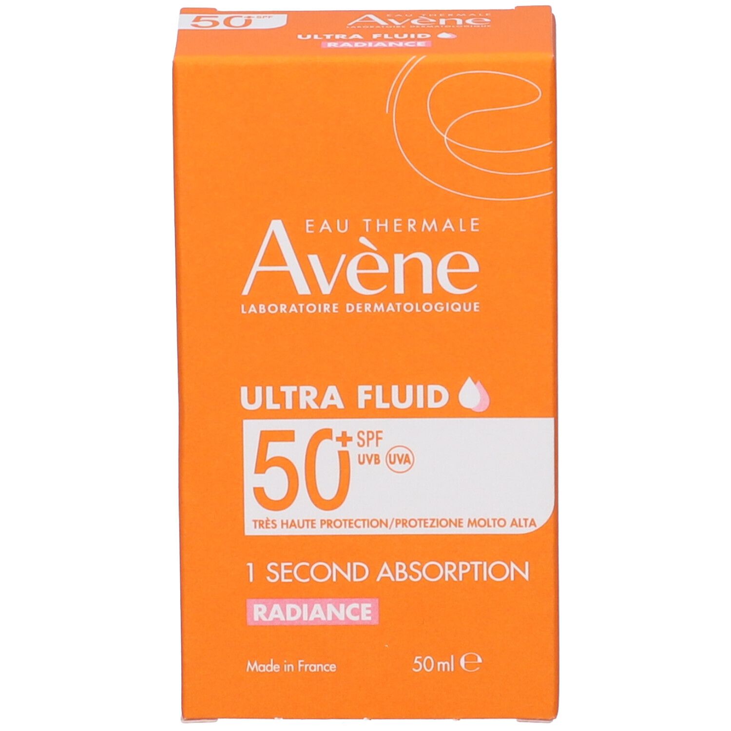 Eau Thermale Avène Ultra Fluid LuminositàSPF50+ 50ml - Illumina la pelle