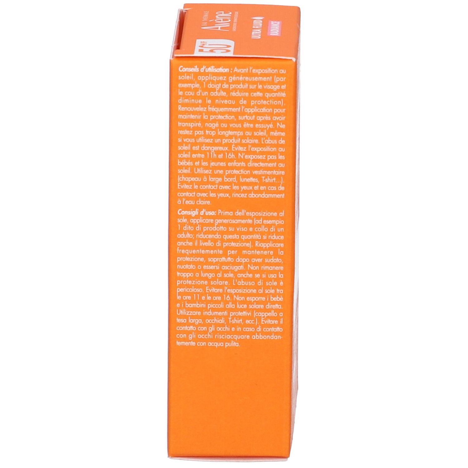 Eau Thermale Avène Ultra Fluid LuminositàSPF50+ 50ml - Illumina la pelle