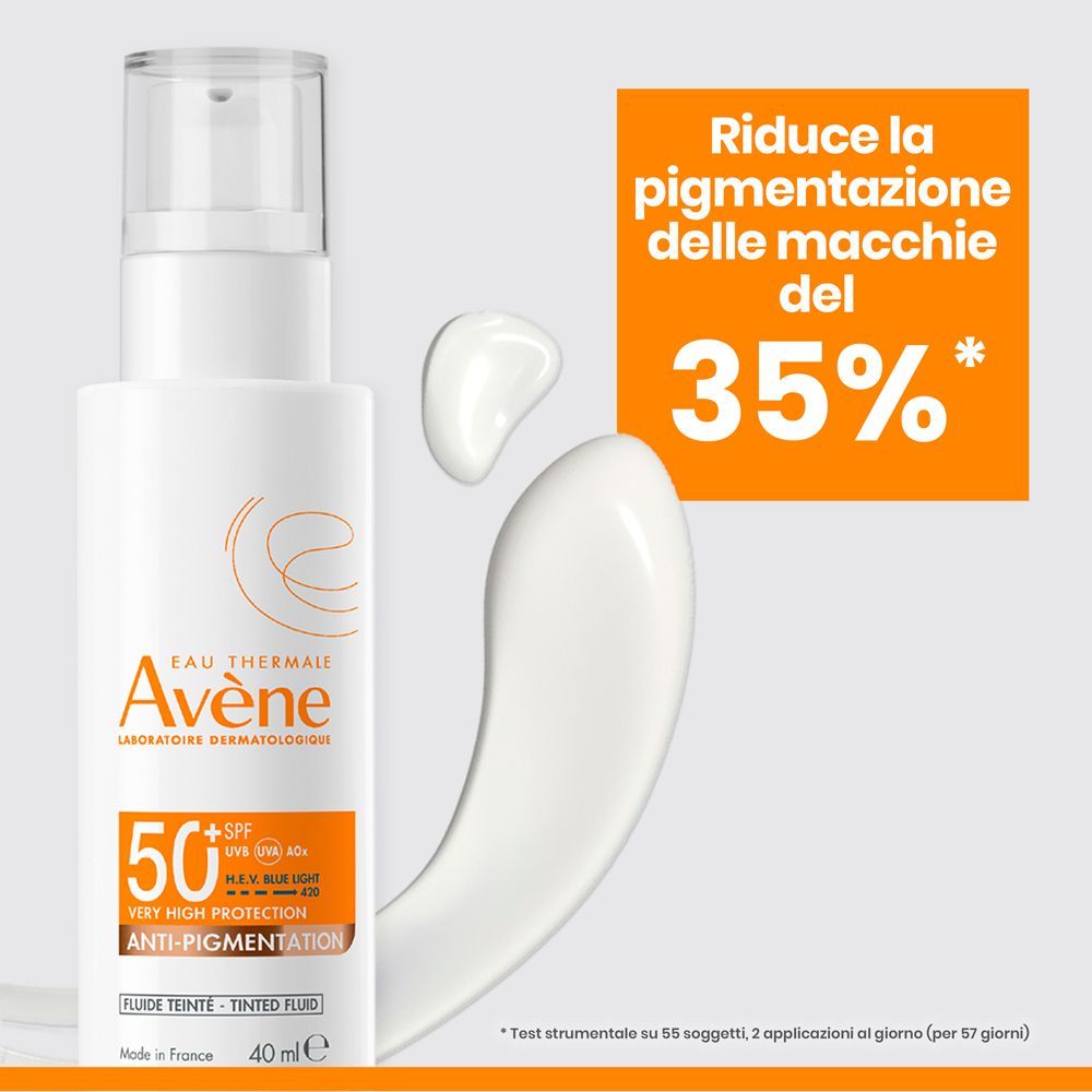 Eau Thermale Avène FLUIDO ANTI-MACCHIE Protezione molto alta SPF 50+