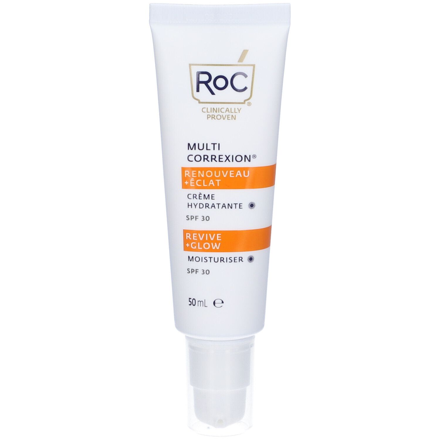 ROC Multi Correxion Revive + Glow Crema Idratante SPF30