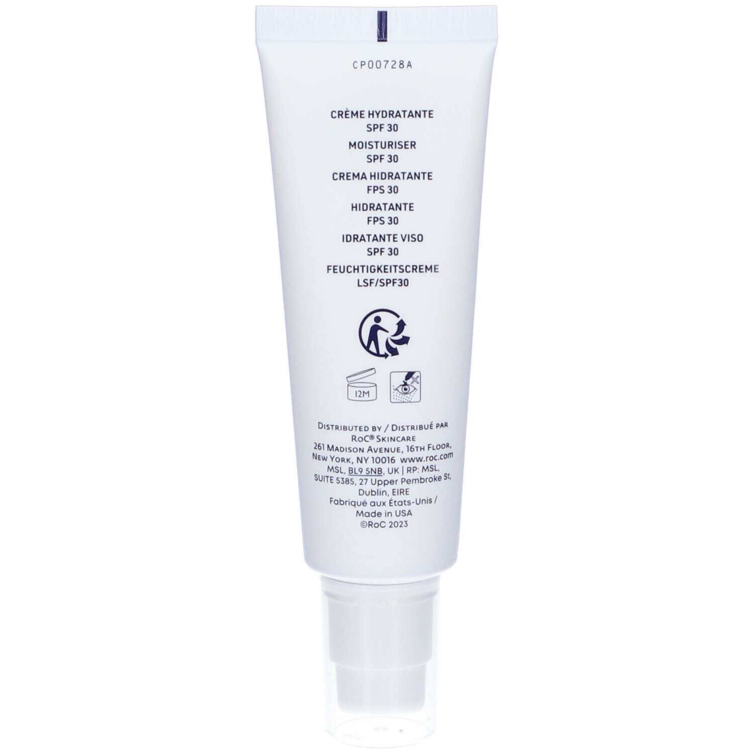 ROC Multi Correxion Revive + Glow Crema Idratante SPF30