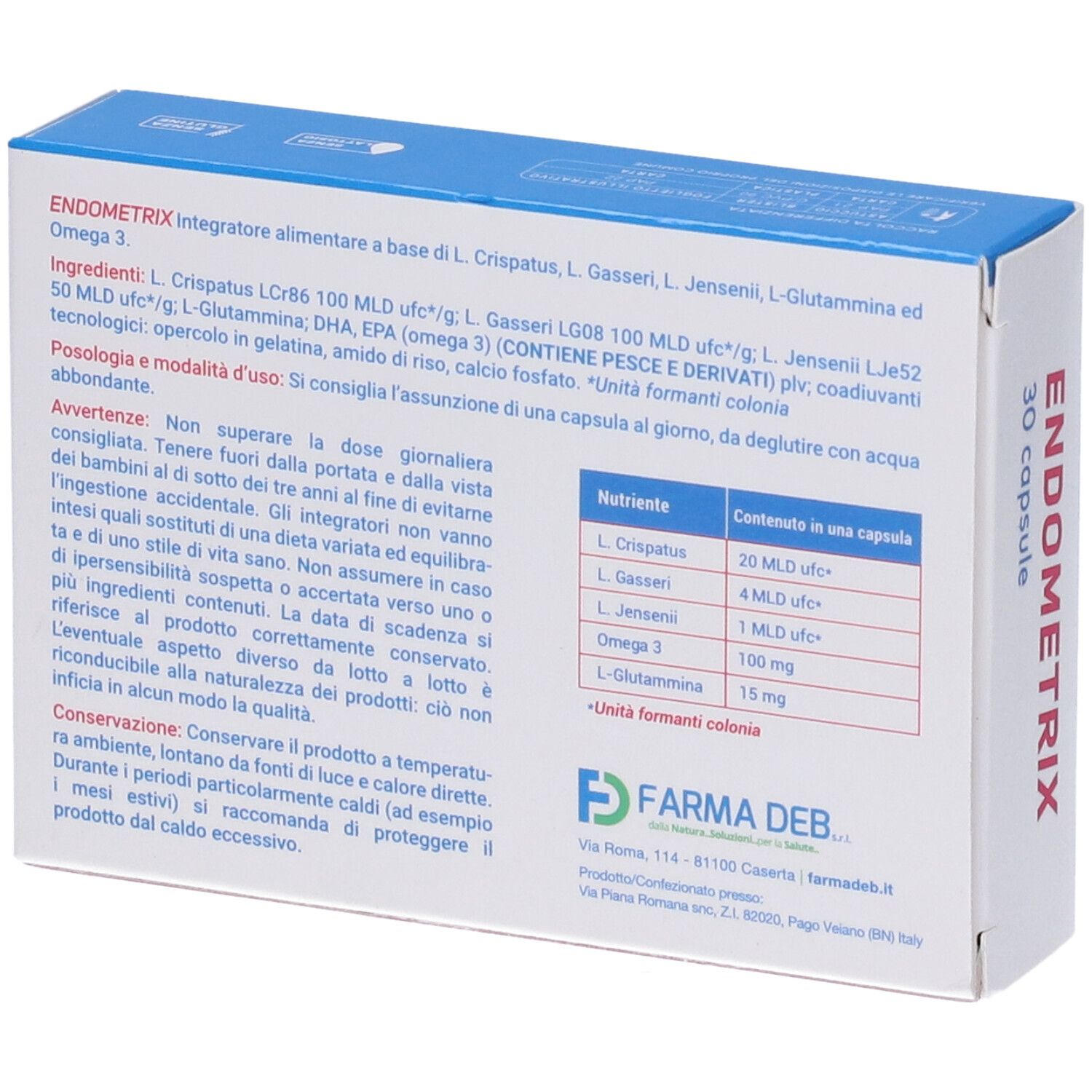 Endometrix 30 Capsule