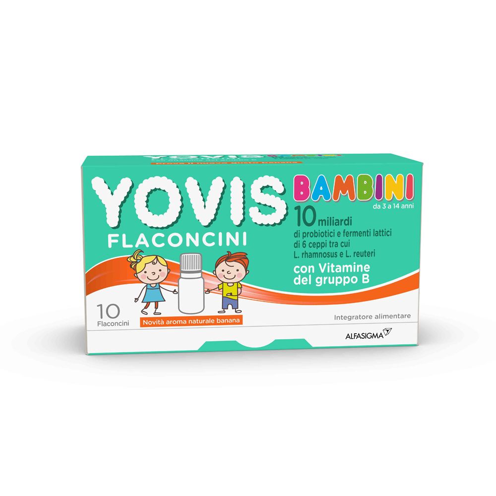 Yovis Bambini Banana 10 Flaconcini Da 10 Ml