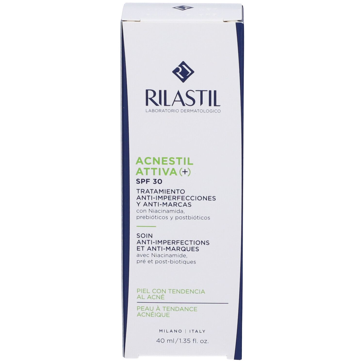 Rilastil Acnestil Attiva+ Trattamento Anti-Imperfezioni Anti-Segni Crema SPF30