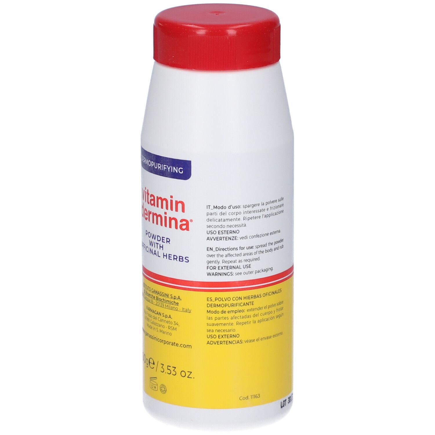 Vitamin Dermina Dermopurificante Polvere Con Erbe Officinali