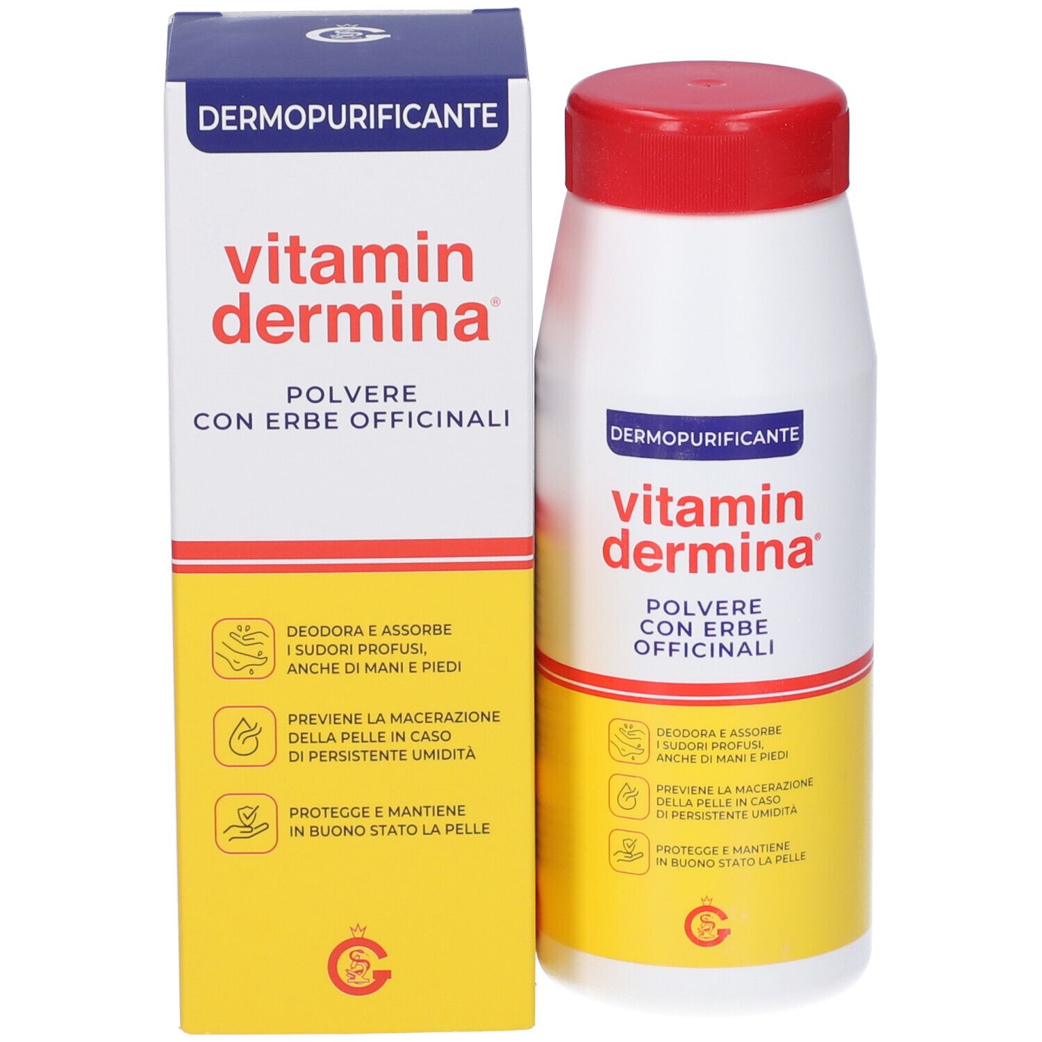 Vitamin Dermina Dermopurificante Polvere Con Erbe Officinali