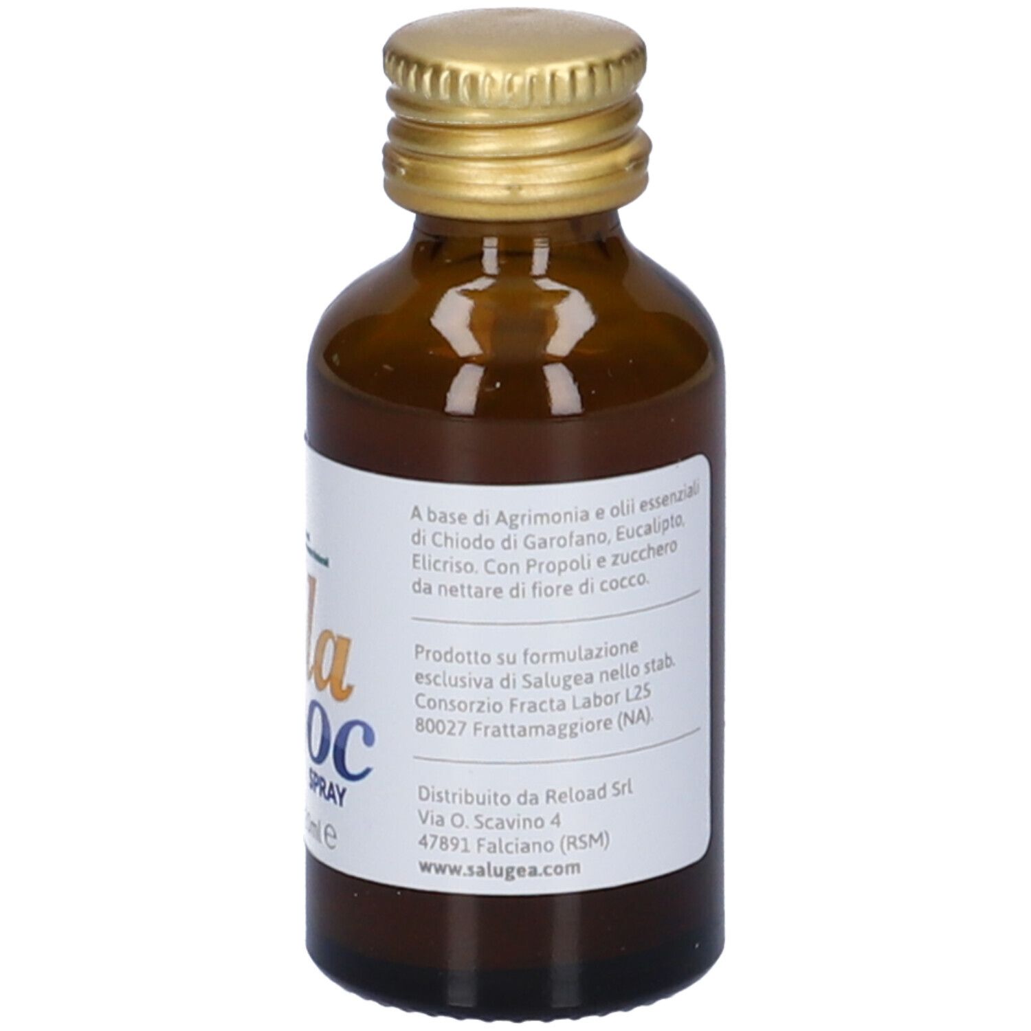 Goladoc Salugea - Spray Gola Naturale, con Propoli, senza Alcool