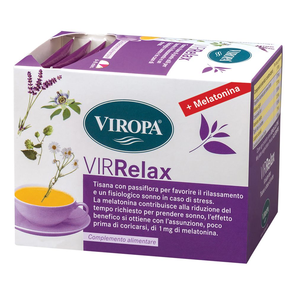 Viropa Vir Relax Tisana Passiflora 15 Filtri 6 G