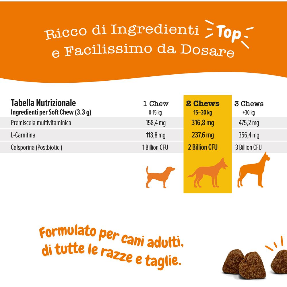 Zesty Paws® 5 in 1 Chews integratore Multifunzionale