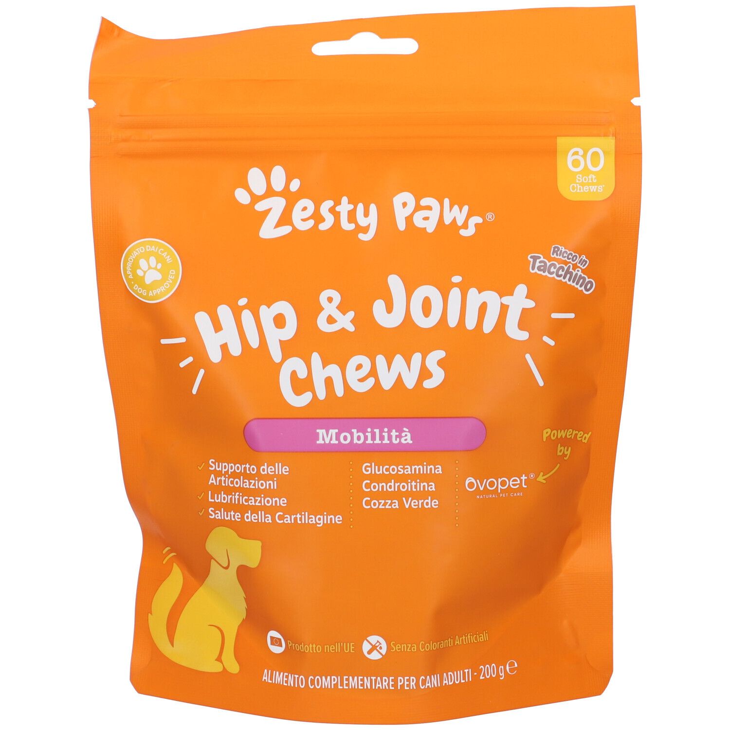 Zesty Paws® Hips & Joint Chews Integratore Mobilità