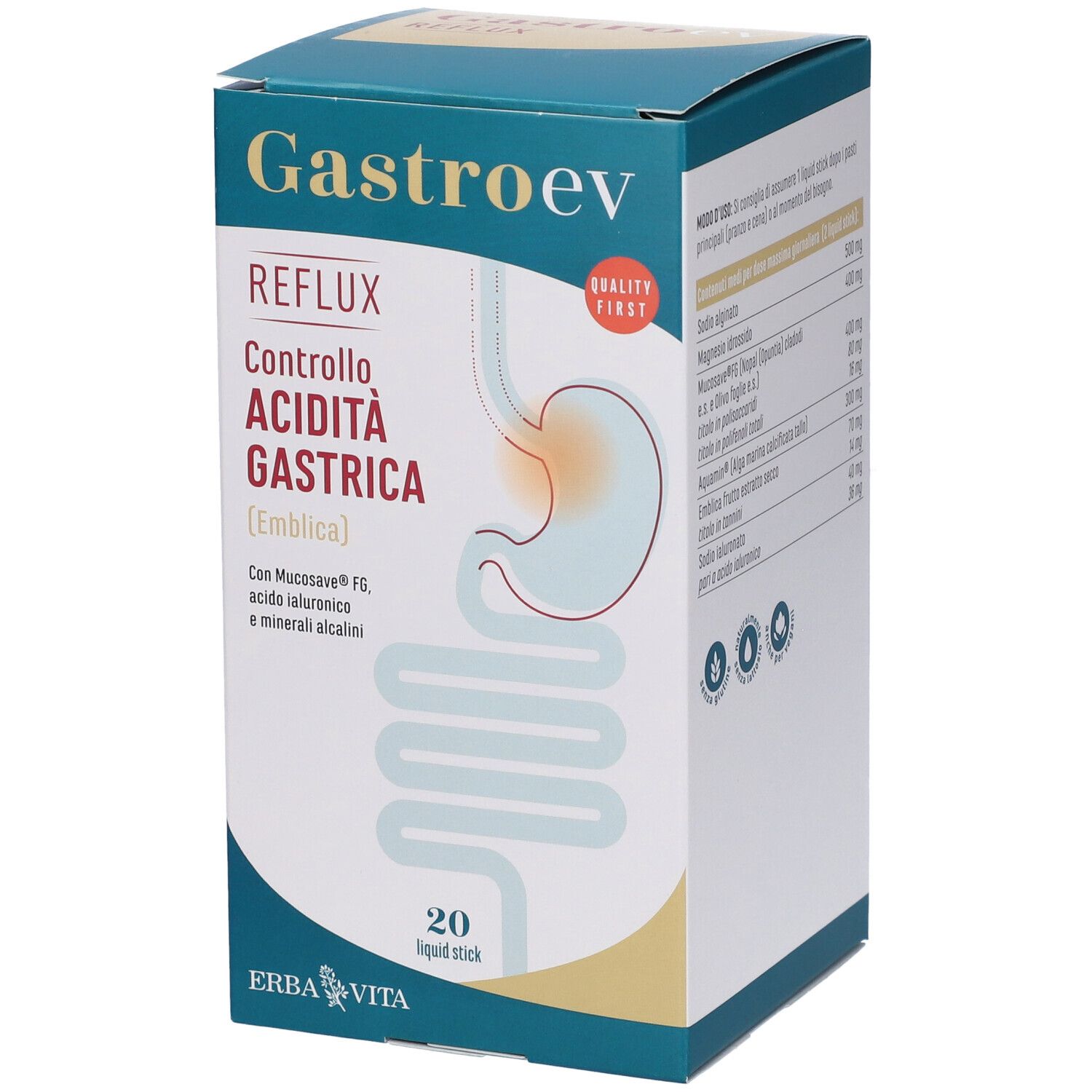 Gastroev Reflux Soluzione Orale