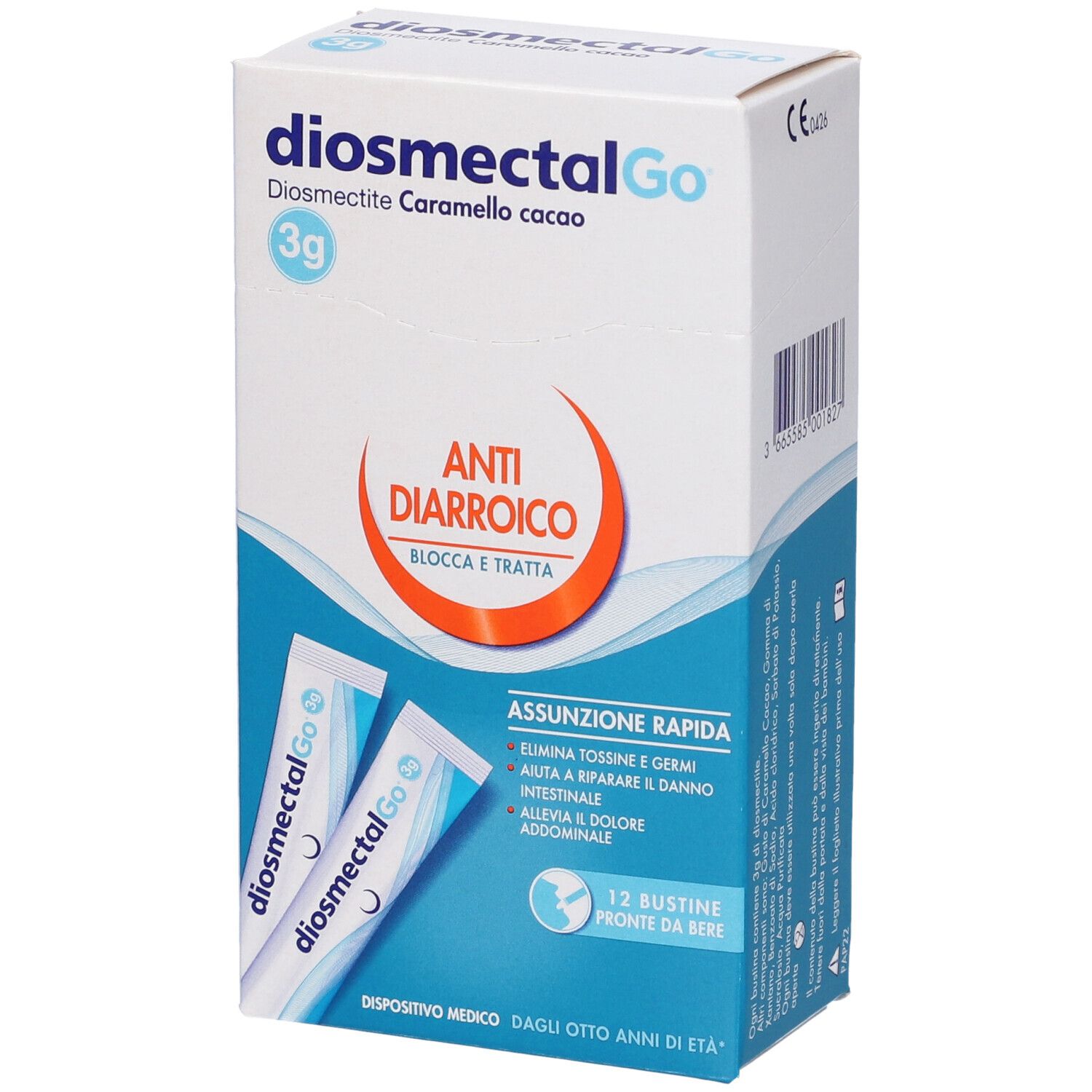 Diosmectalgo Caramello Cacao Stick