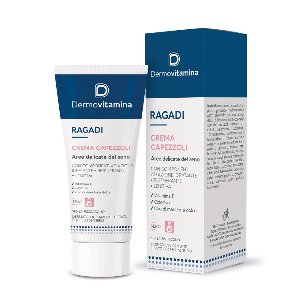 Dermovitamina Ragadi Crema Capezzoli 30 Ml