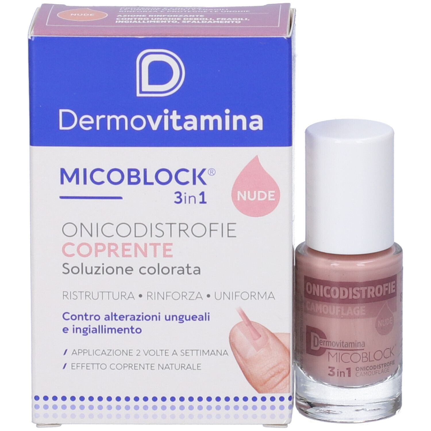 Dermovitamina Micoblock 3 N 1 Onicodistrofie Coprente 8 Ml