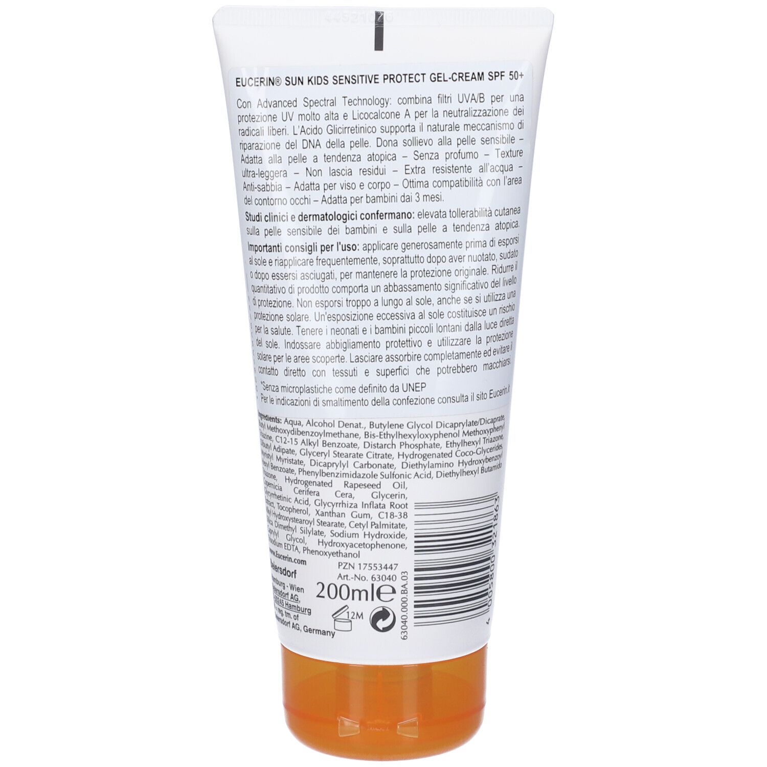 Eucerin Kids Sun Lotion Sensitive Protect SPF50+ - risparmia il 10% con il codice: eucerin10