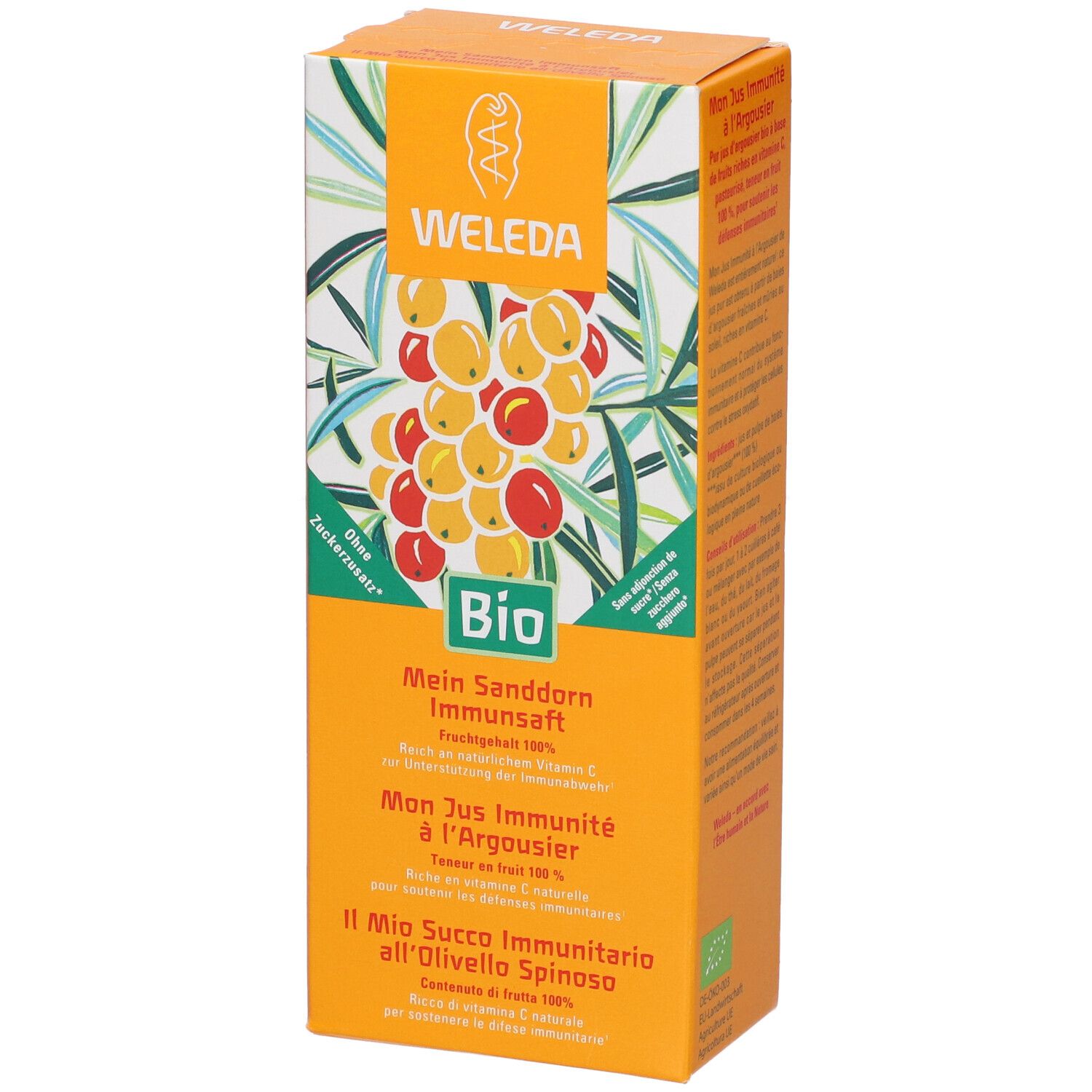 Olivello Spinoso Vital Succo Il Mio Succo Immunitario All'Olivello Spinoso - risparmia il 10% con il codice: 10WELEDA