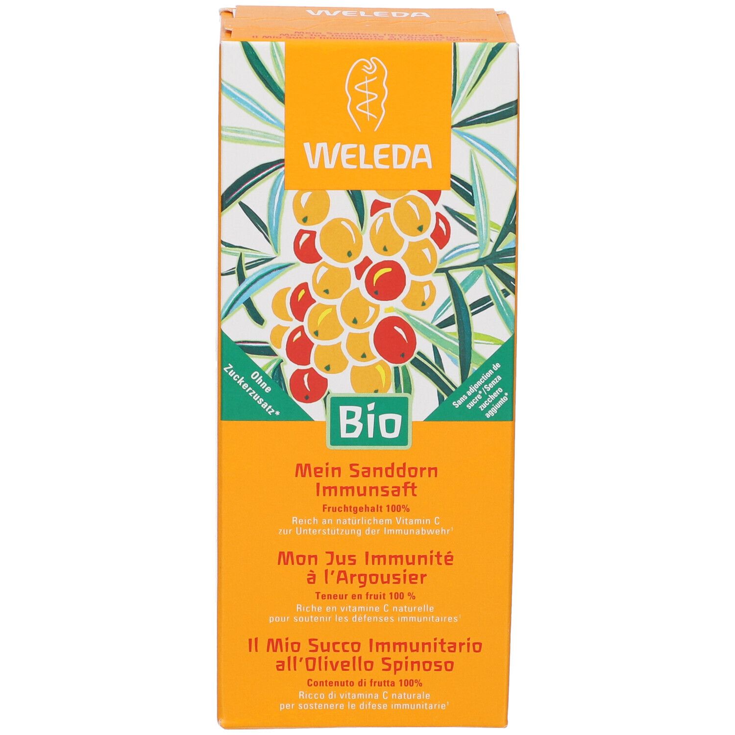 Olivello Spinoso Vital Succo Il Mio Succo Immunitario All'Olivello Spinoso - risparmia il 10% con il codice: 10WELEDA