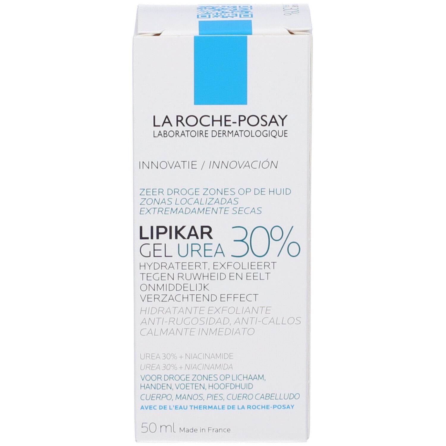 La Roche-Posay Lipikar Gel Urea 30% idratante esfoliante con Urea 30% e Niacinamide 50ml