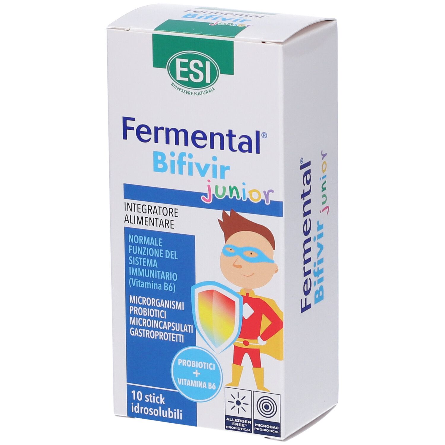 Esi Fermental Bifivir Junior 10 Stick Idrosolubili