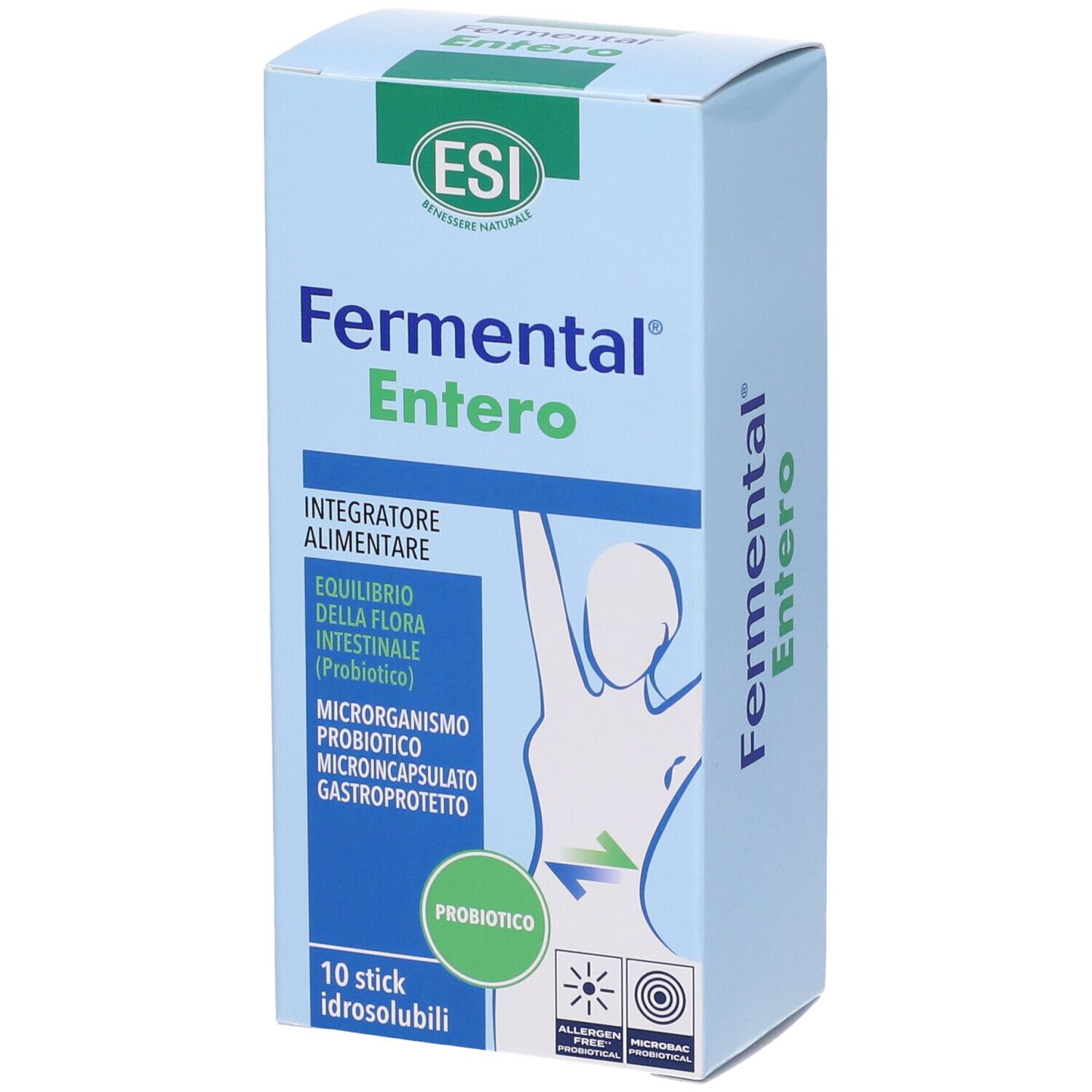 Esi Fermental Entero 10 Stick Idrosolubili