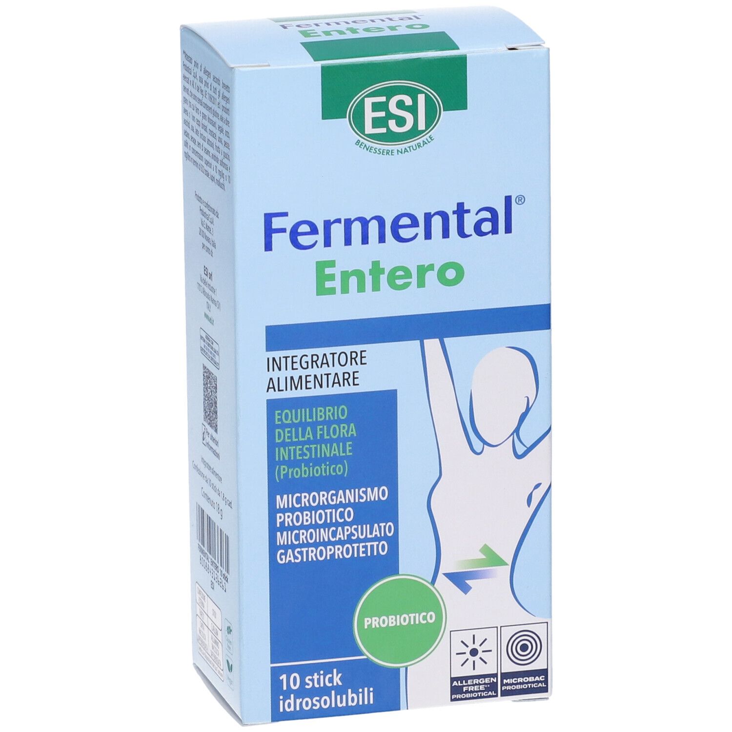 Esi Fermental Entero 10 Stick Idrosolubili