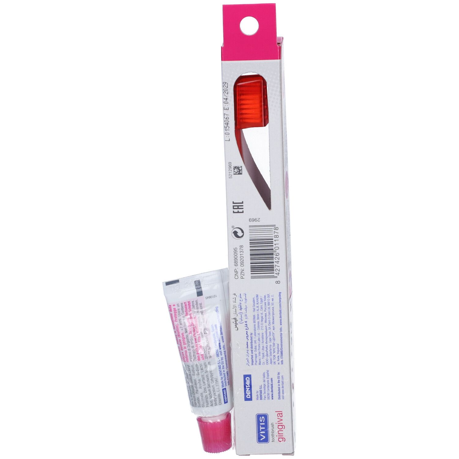 Vitis® Gingival Spazzolino + Dentifricio da 15 ml