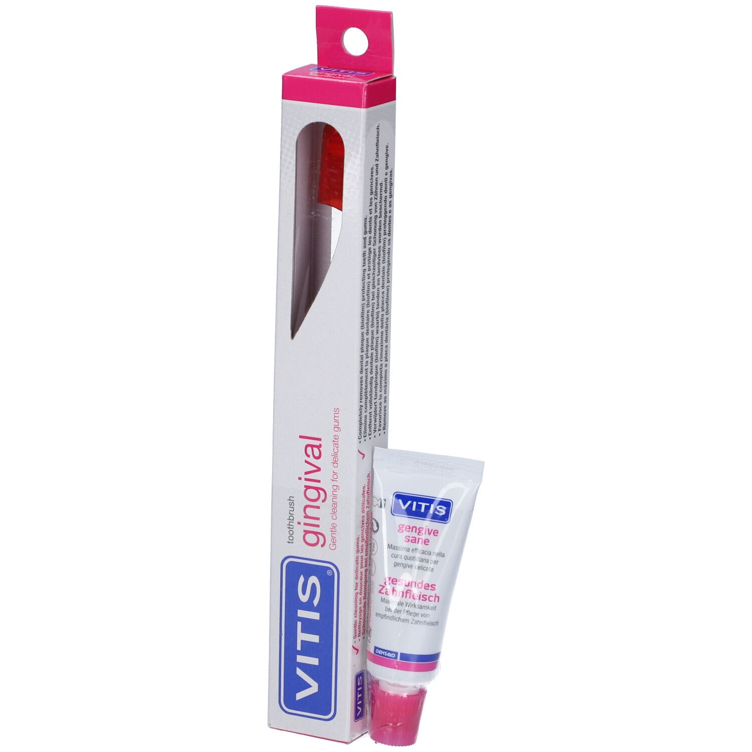 Vitis® Gingival Spazzolino + Dentifricio da 15 ml
