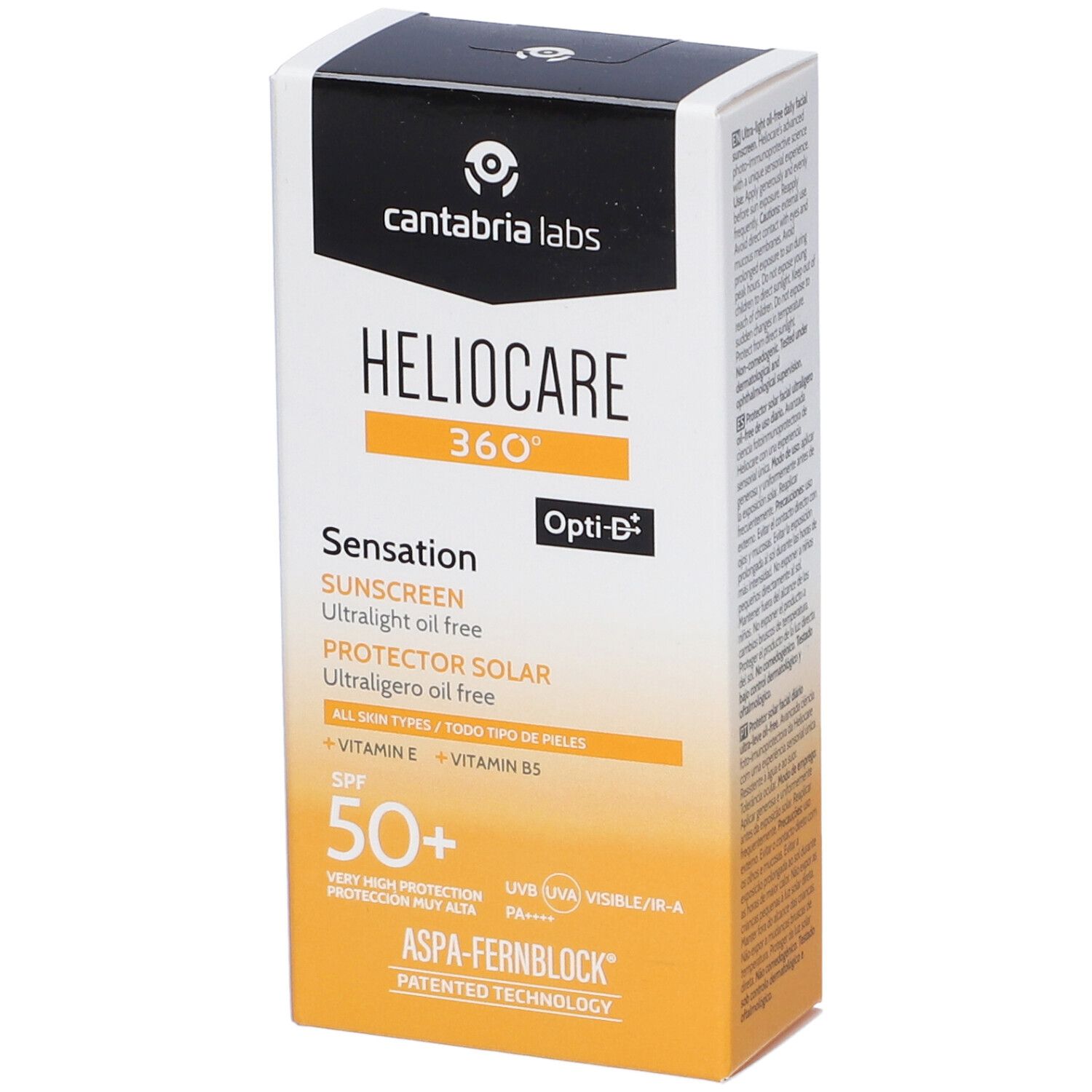Heliocare 360° Sensation Fotoprotezione per il Viso SPF50+