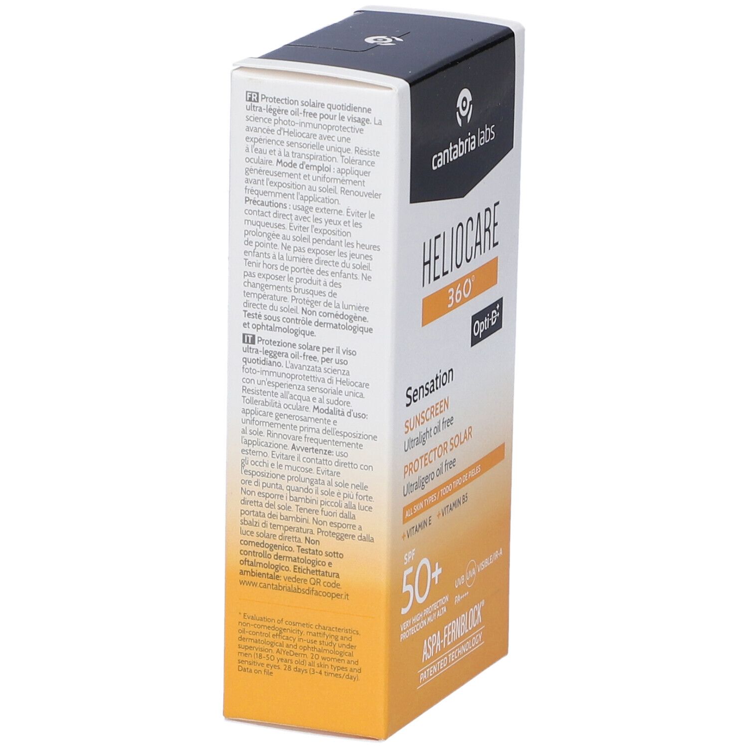 Heliocare 360° Sensation Fotoprotezione per il Viso SPF50+