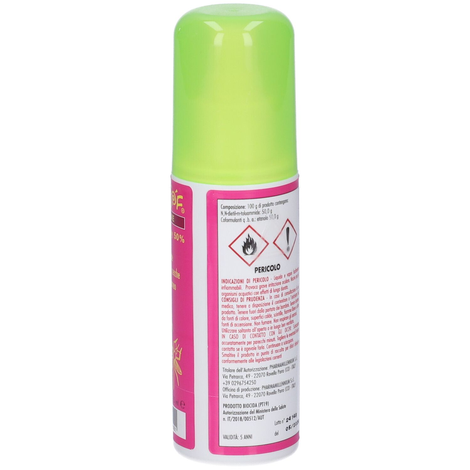 Zanzof Extreme Deet Spray 50%