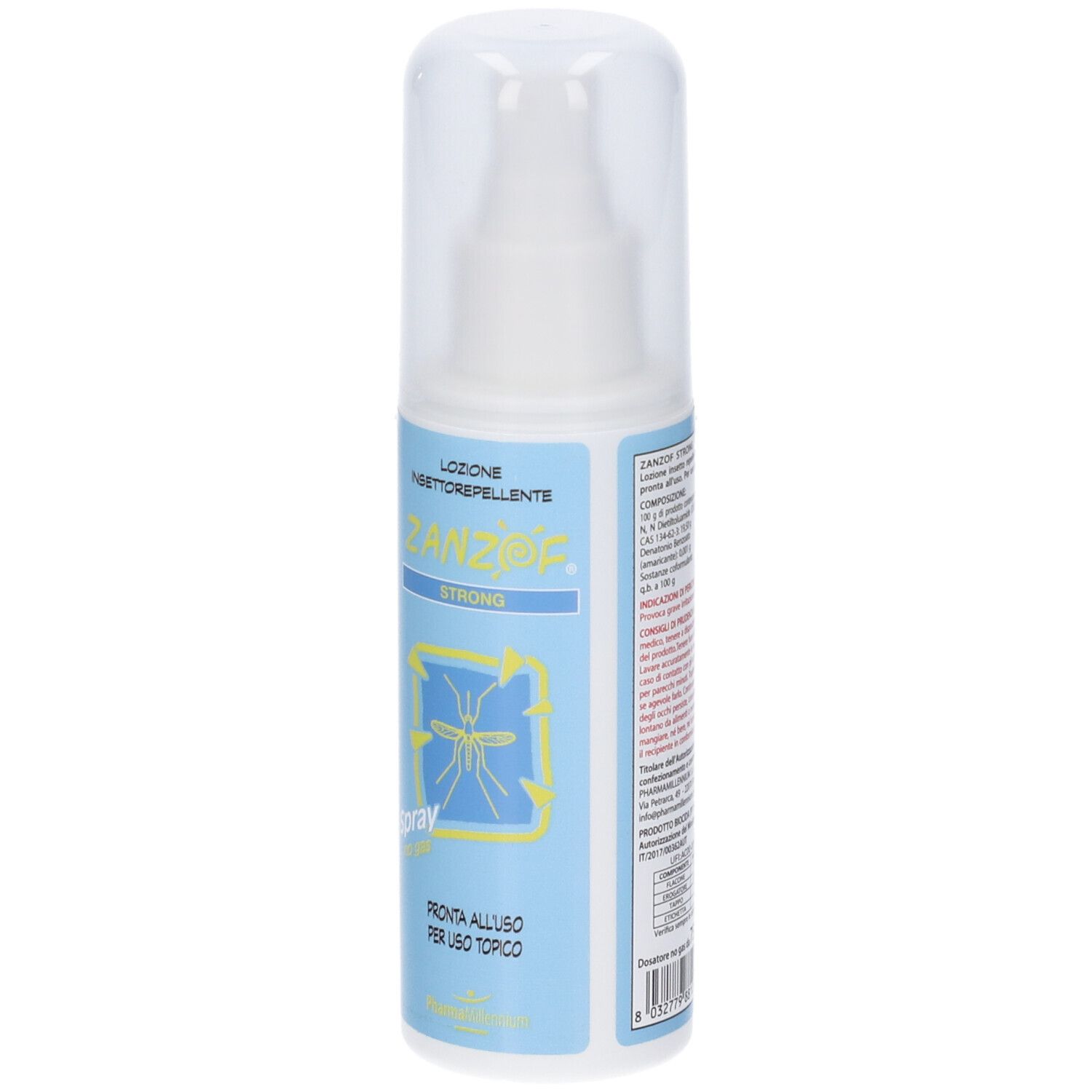 Zanzof Strong Lozione Insetto Repellente