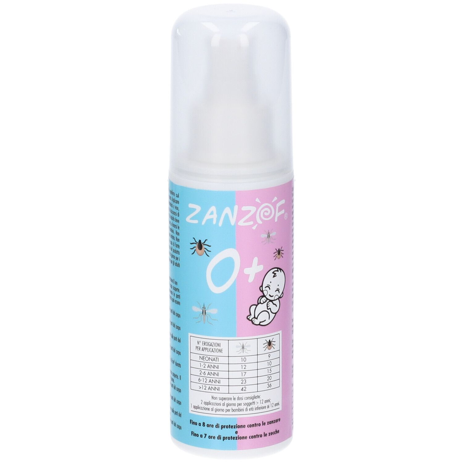 Zanzof O+ Spray Insetto Repellente per Bambini