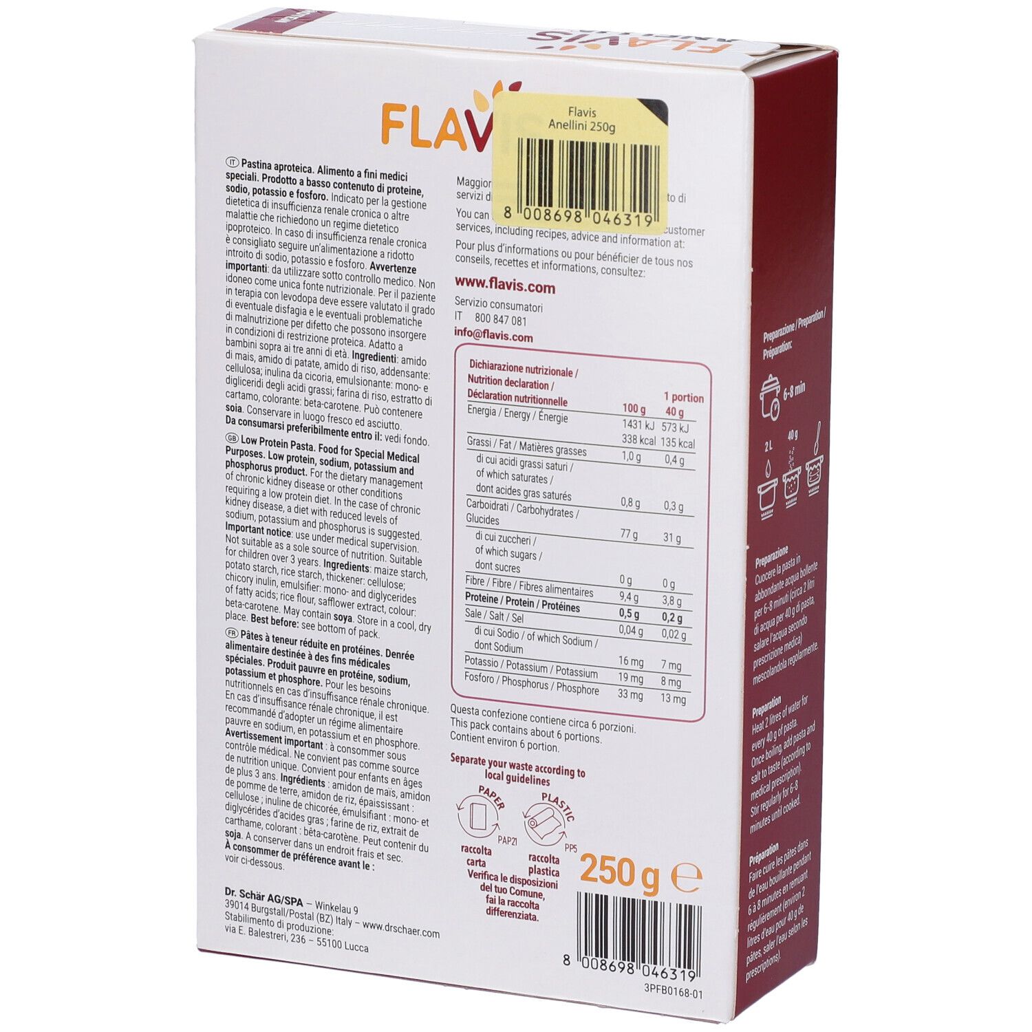 Flavis Anellini Aproteici