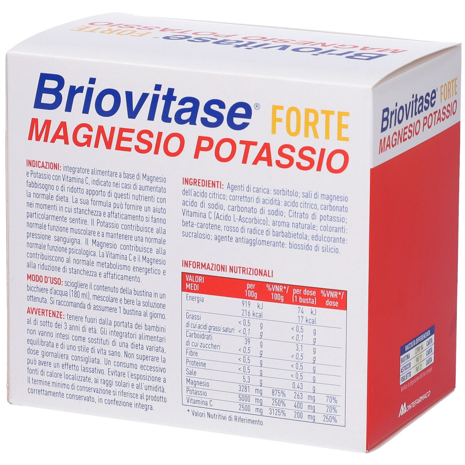 Briovitase Forte Arancia Bustine
