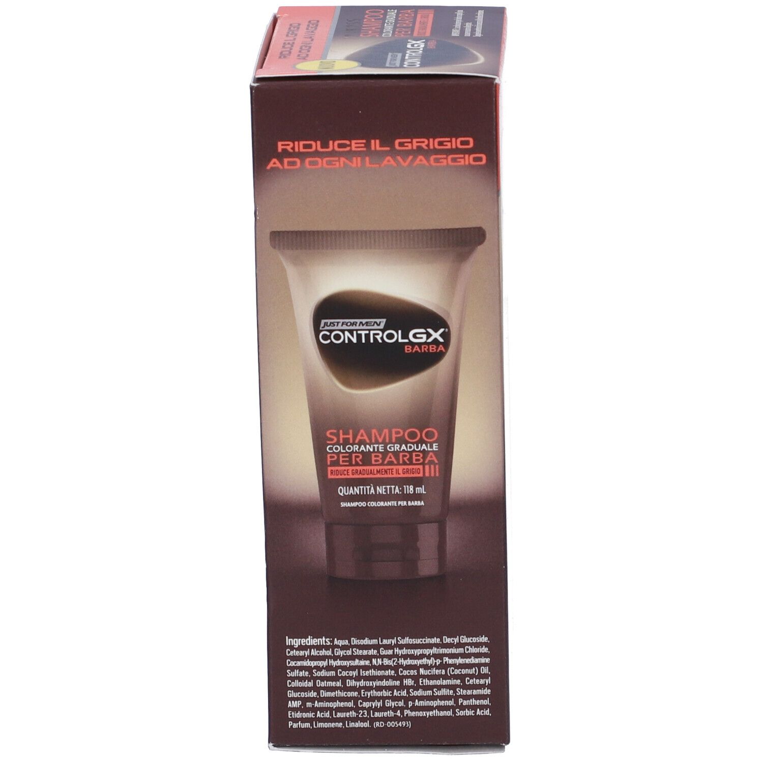 Just For Men Control GX Barba Shampoo Colorante Graduale per Barba
