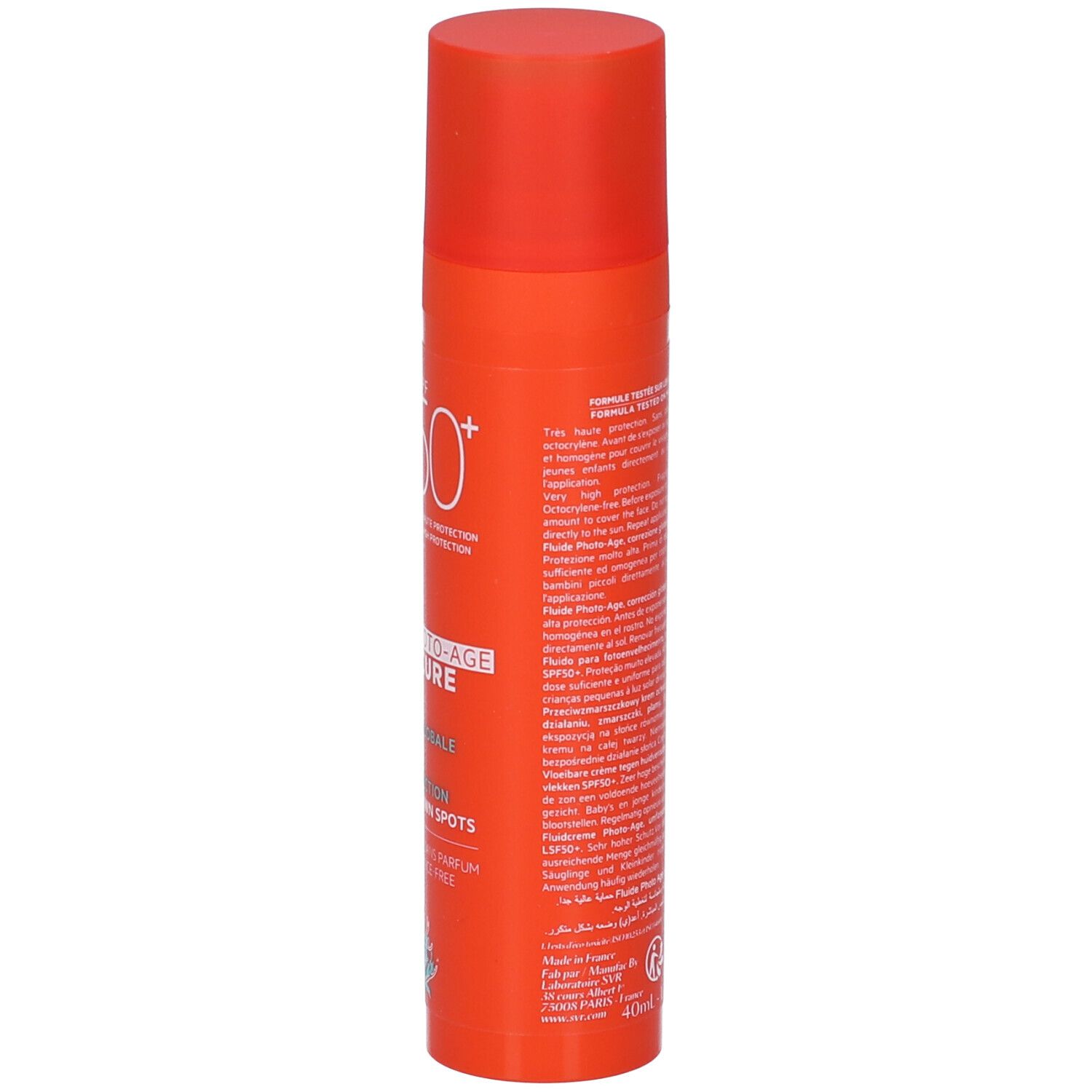 SVR Sun Secure Photo-Aging Fluido SPF50+