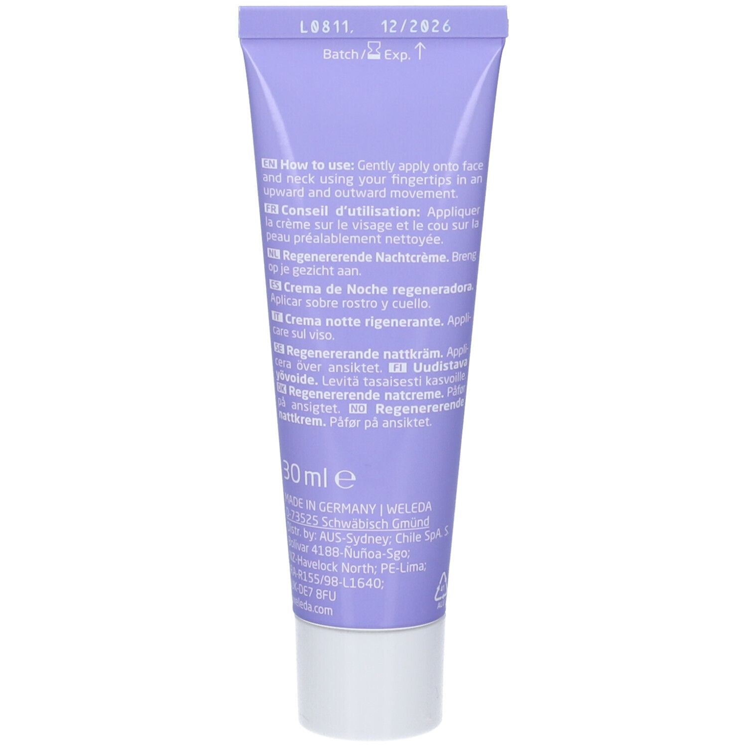 Weleda Iris Crema Notte Rigenerante