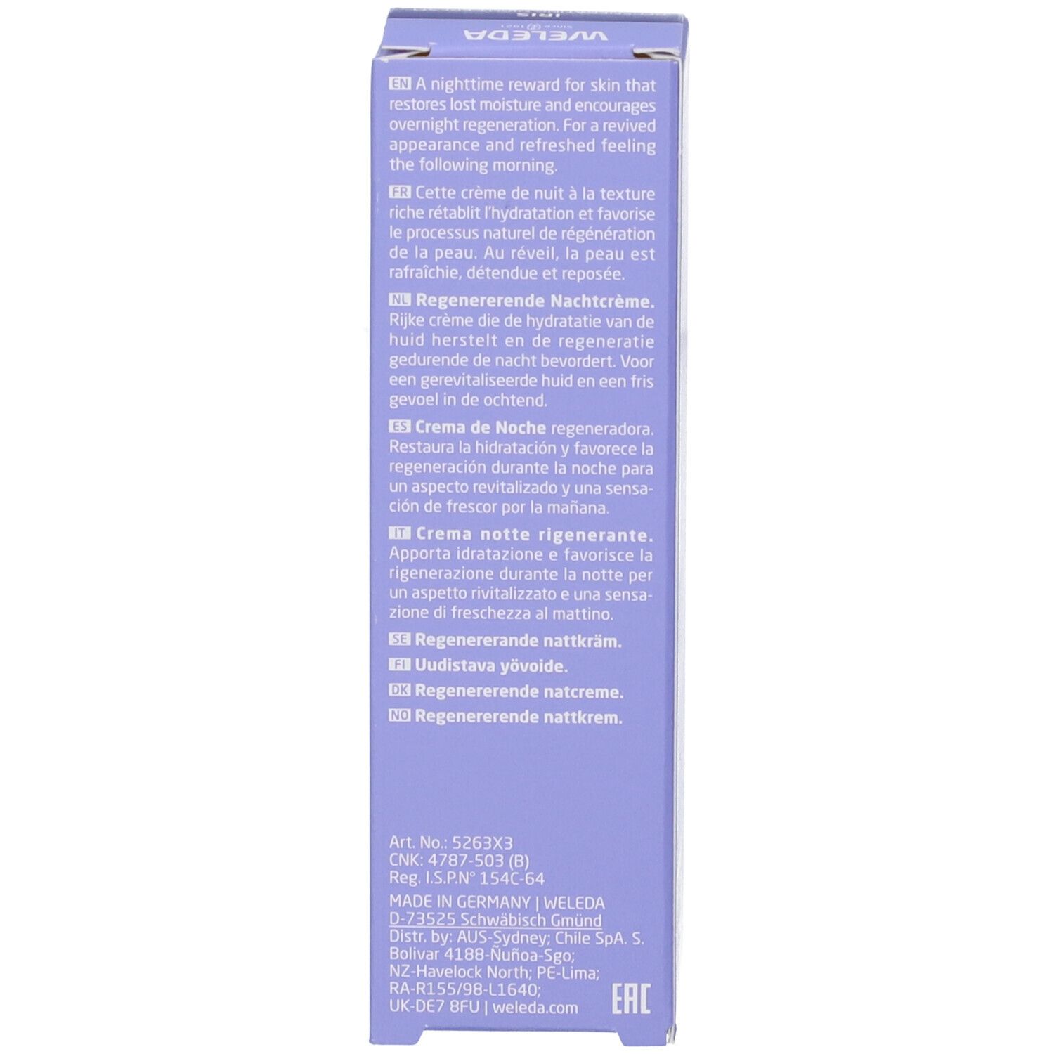 Weleda Iris Crema Notte Rigenerante