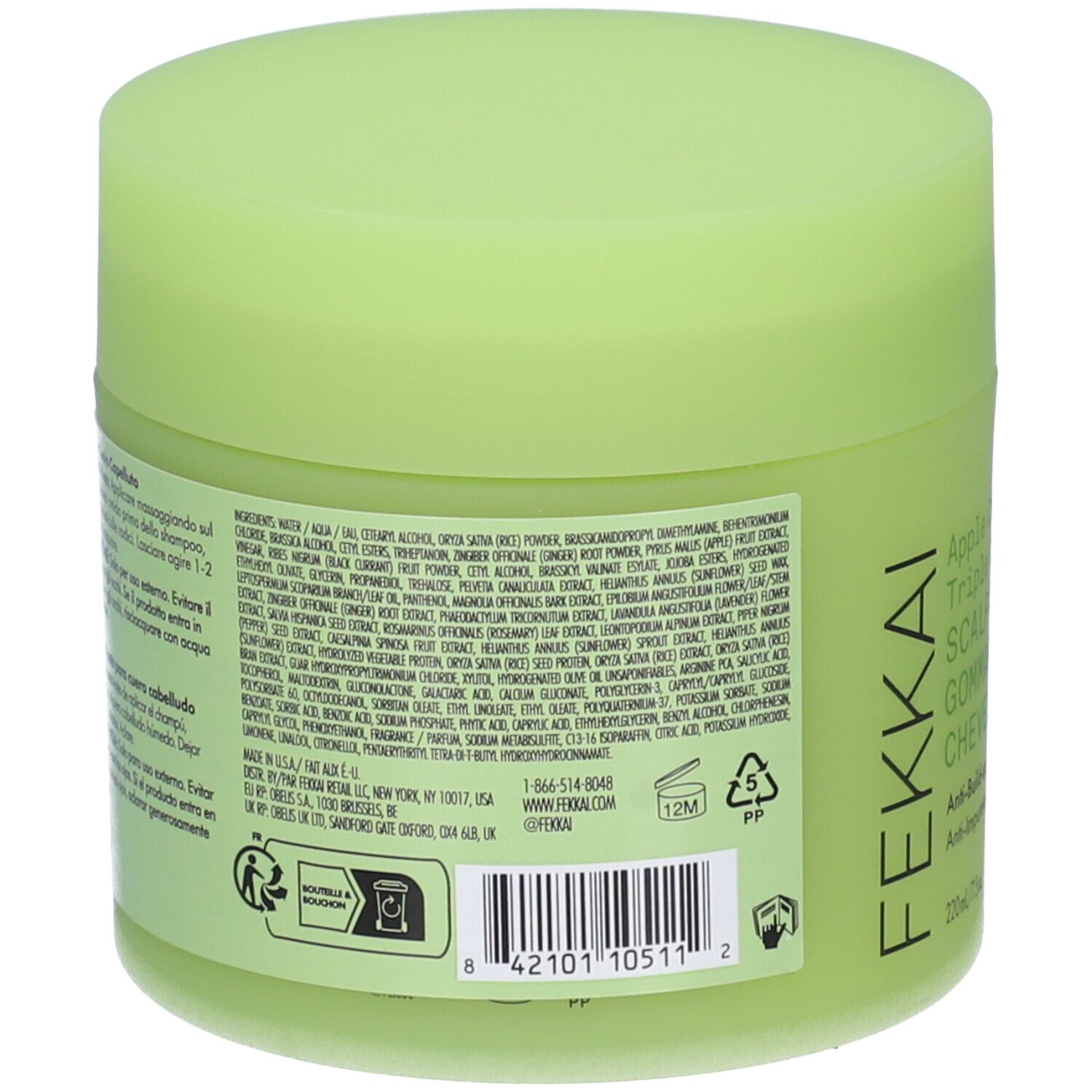 Fekkai Apple Cider Triple Cleanse Scalp Scrub Crema