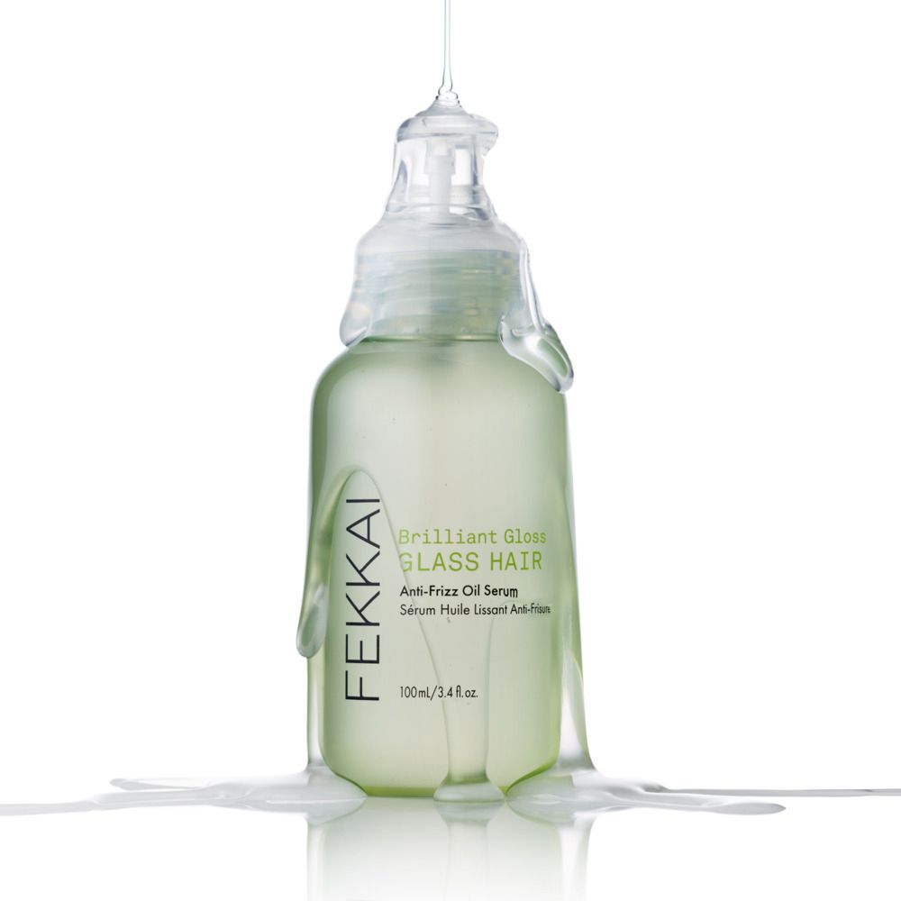 Flacone di siero oleoso Fekkai Brilliant Gloss Glass Hair Anti-Frizz, 100ml.