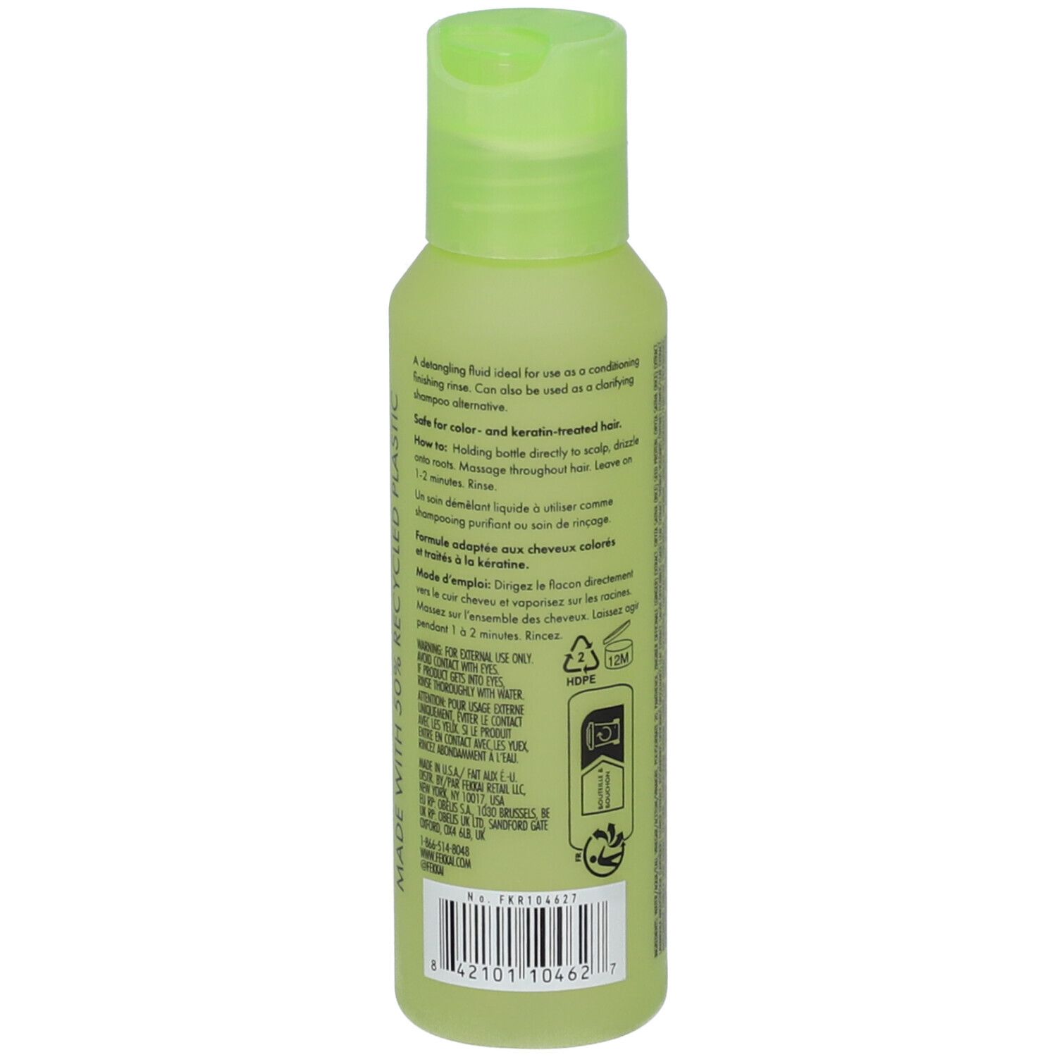 Fekka Apple Cider Triple Cleanse Rinse Balsamo Capelli