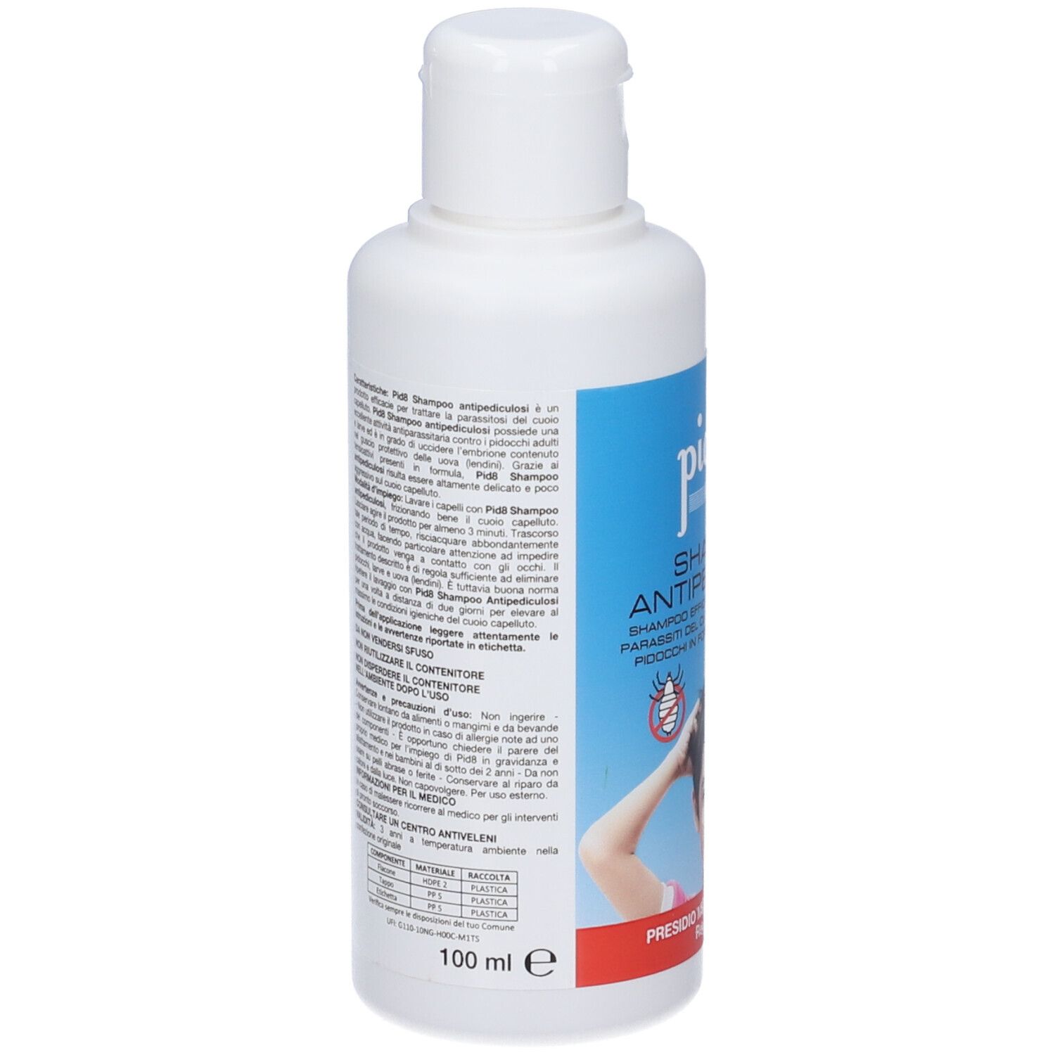 Pid8 Shampoo Antipediculosi