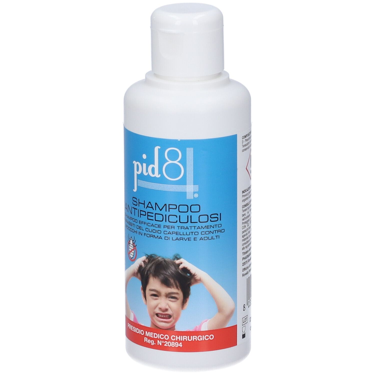 Pid8 Shampoo Antipediculosi