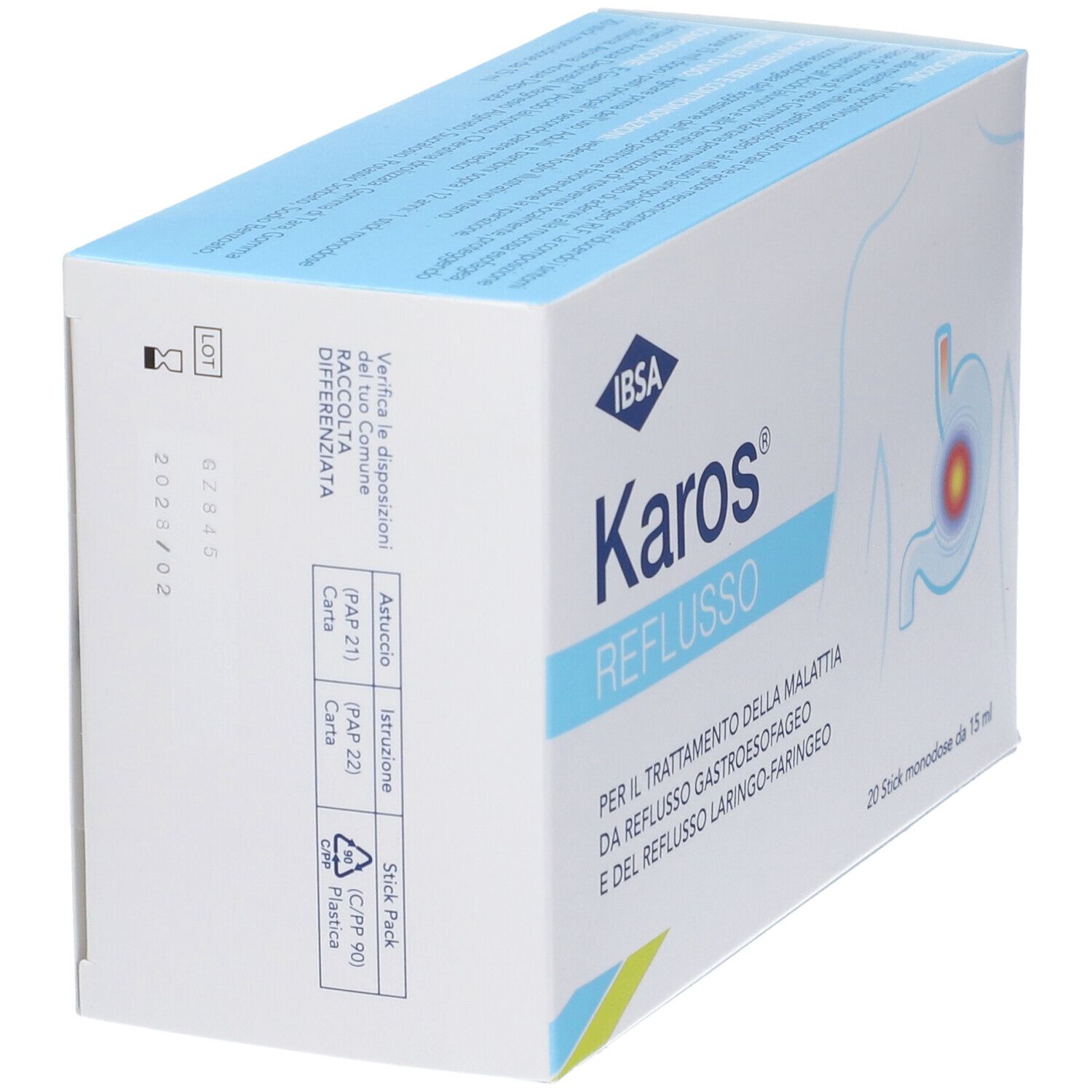 IBSA Karos Reflusso Stick Orali