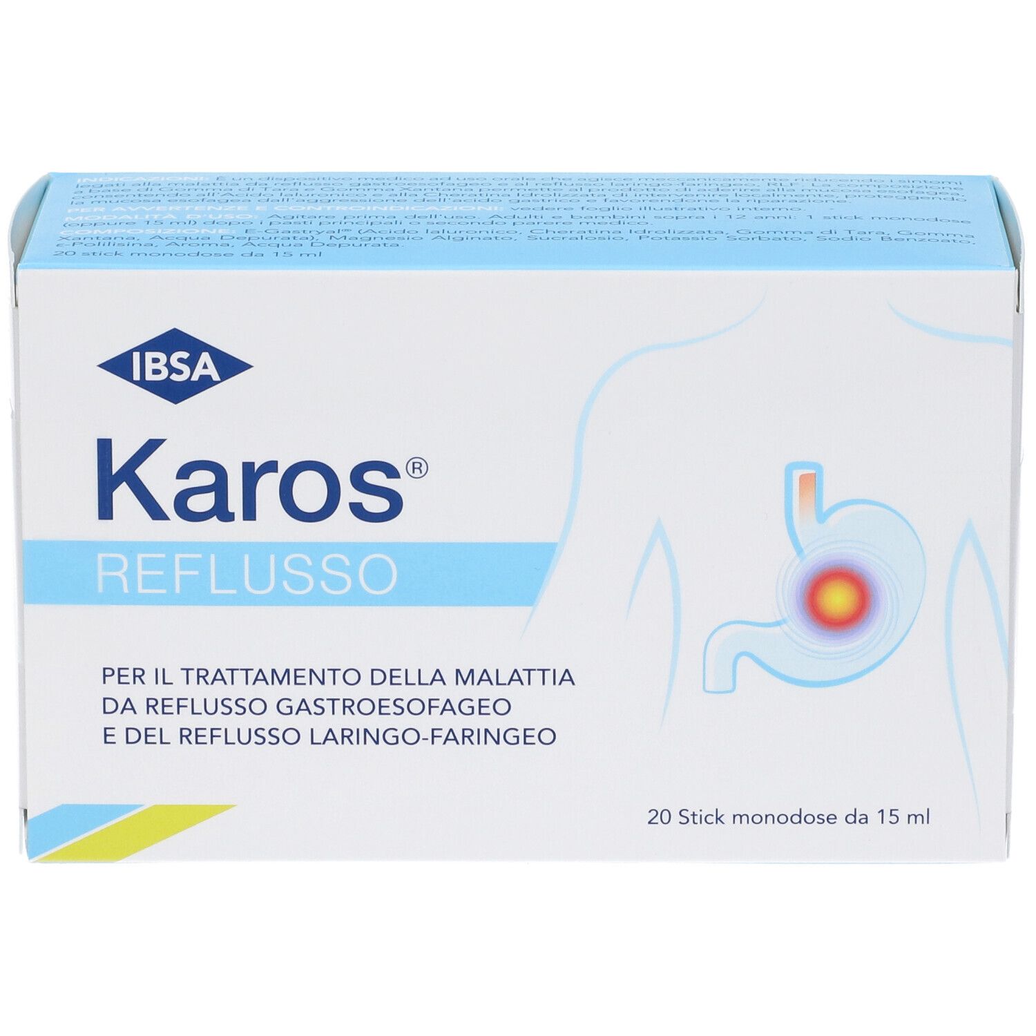 IBSA Karos Reflusso Stick Orali