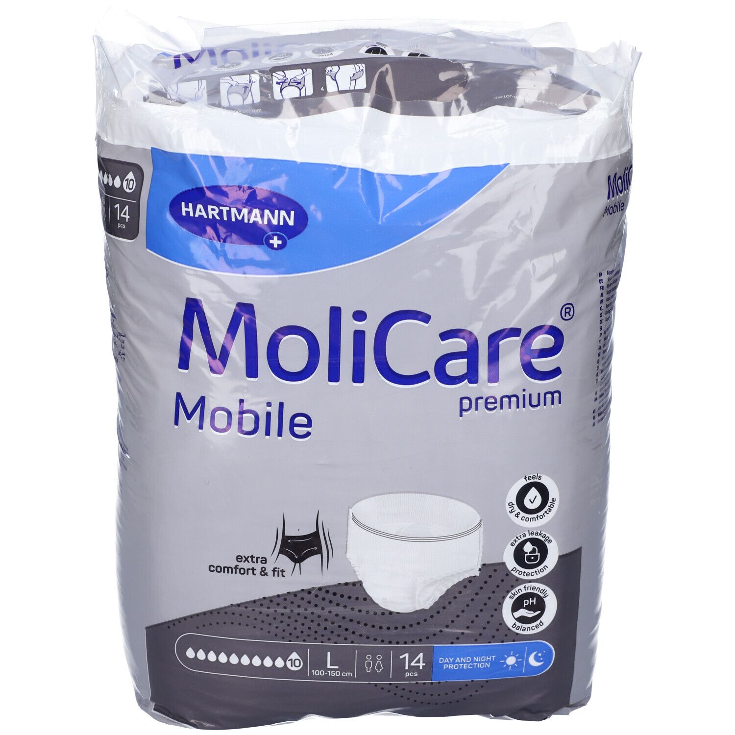 Molicare Premium Mobile Mutandine per Incontinenza Misura L