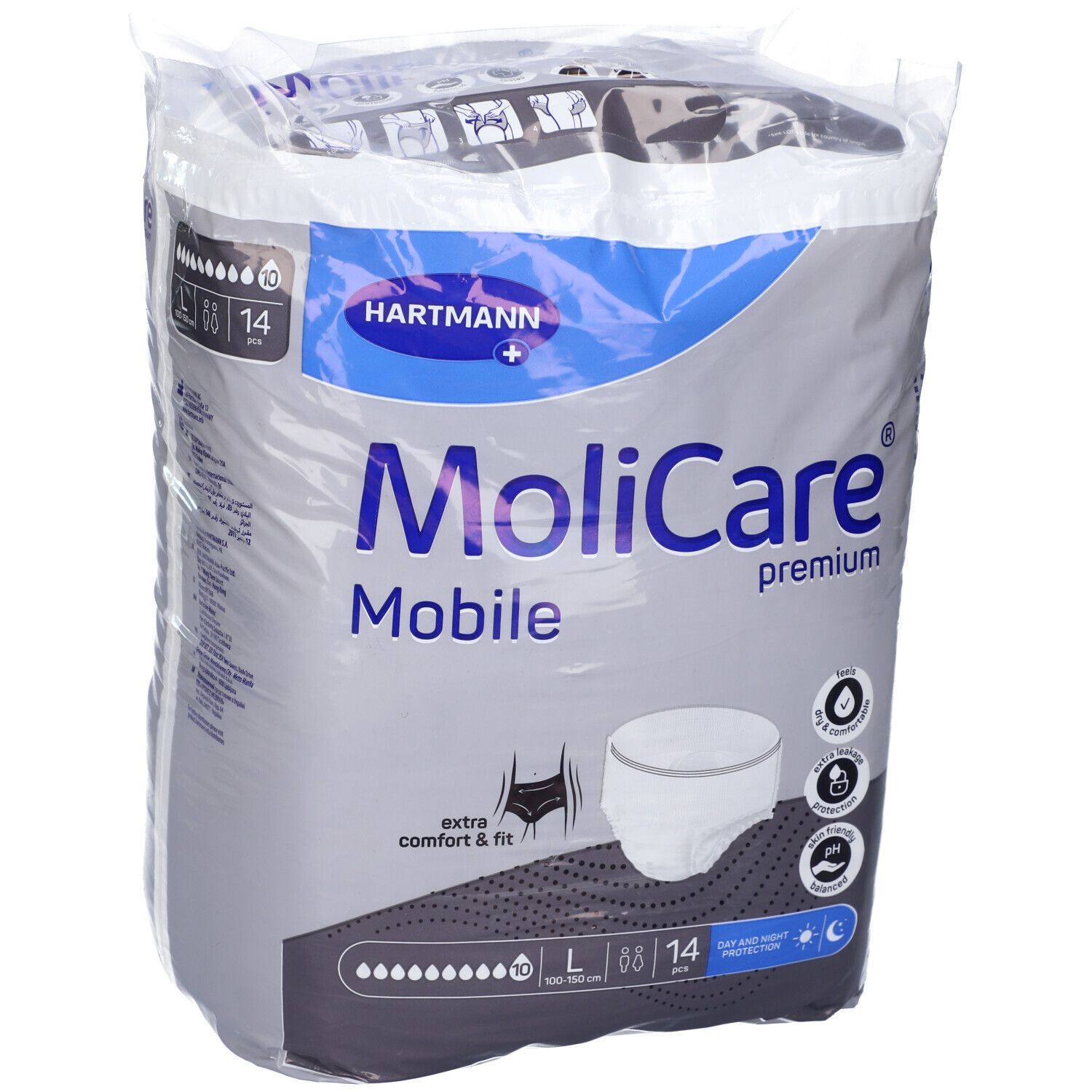 Molicare Premium Mobile Mutandine per Incontinenza Misura L