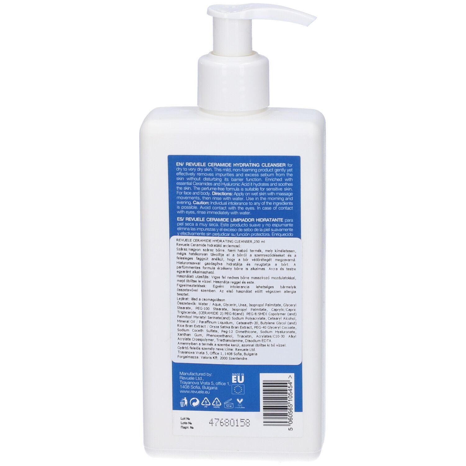 Revuele Ceramide Detergente Idratante