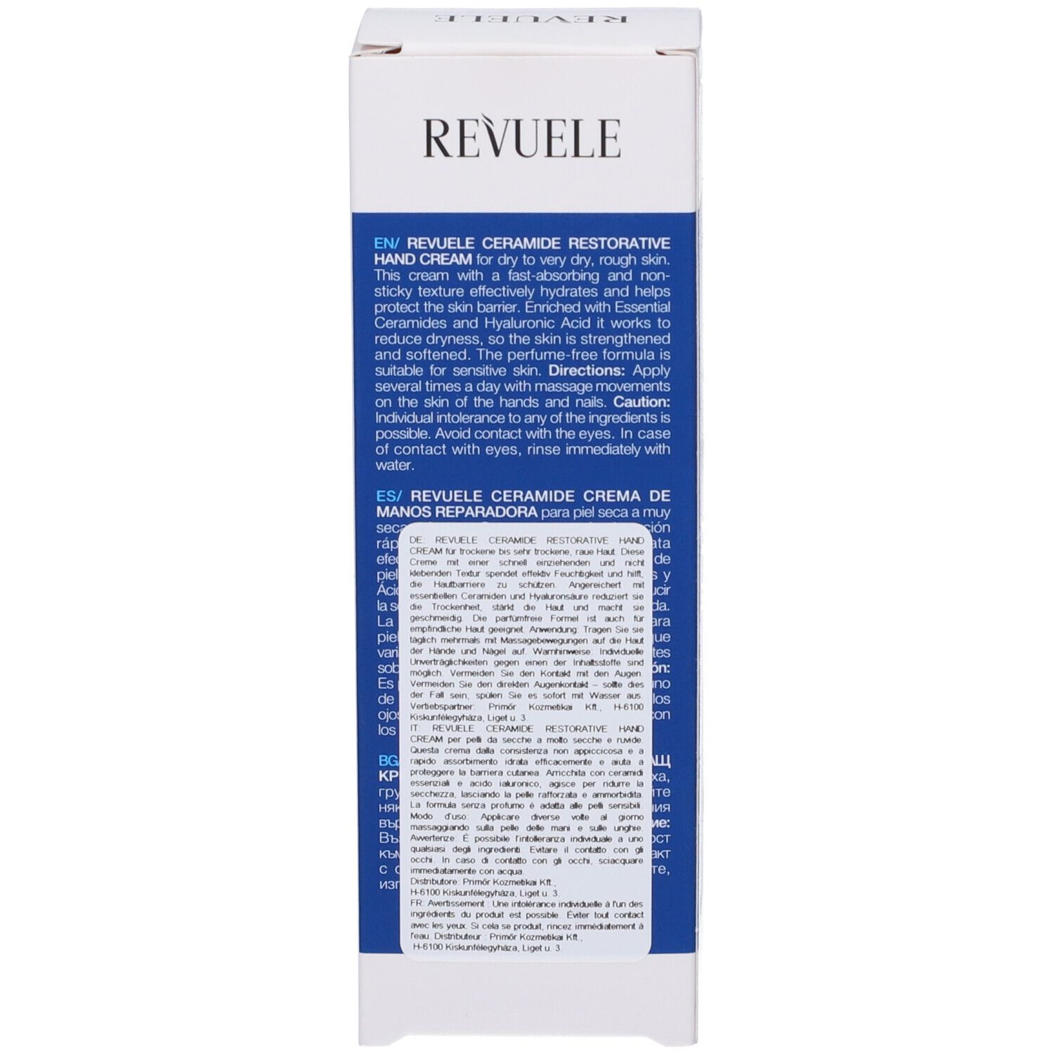Revuele Ceramide Restorative Crema Mani